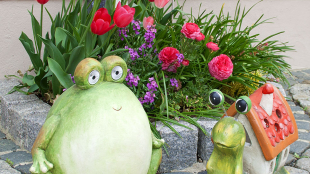 Frühlings-Hausmesse für Gartenmöbel - Gartenaccessoires, Dekoration