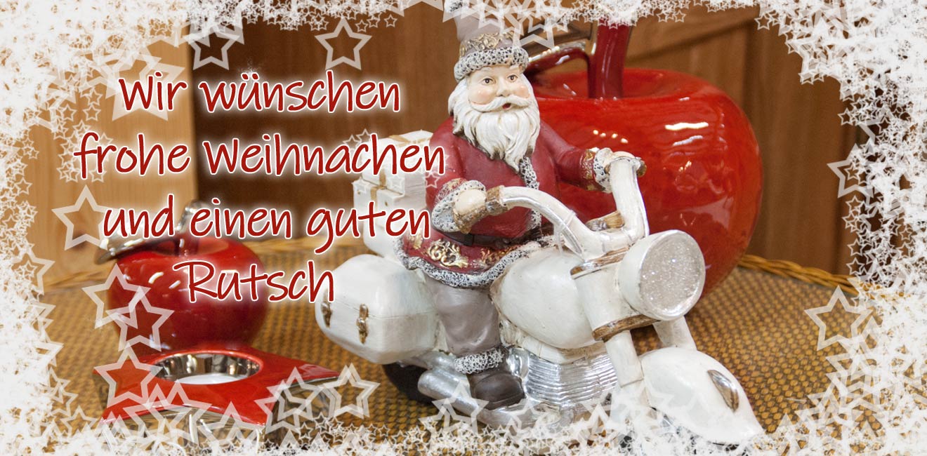 Wir wünschen frohe Weihnachen und einen guten Rutsch