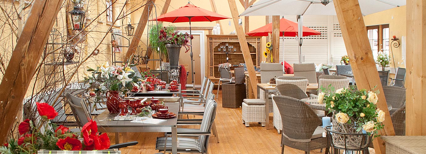 Gartenmöbel - Ausstellung von auf 1500m² - Galerie Kwozalla