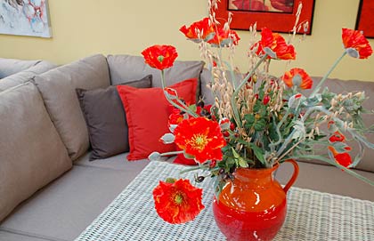Seidenblumen - Accesoires für Haus und Garten